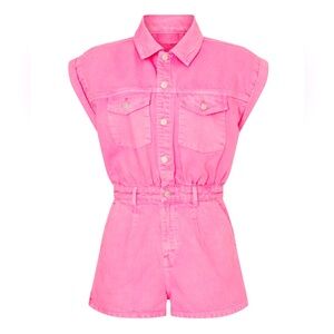 BLANKNYC Pink Shadow Romper NEW Size XS